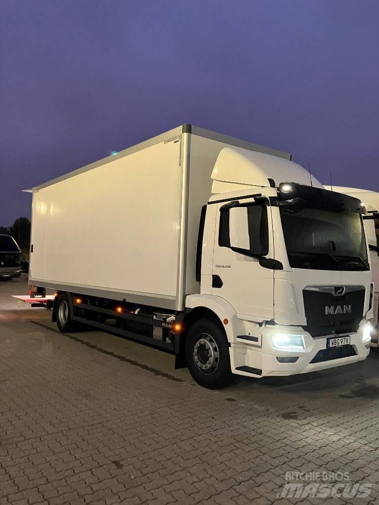 MAN TGM 18.290 4X2 Bakwagens met gesloten opbouw