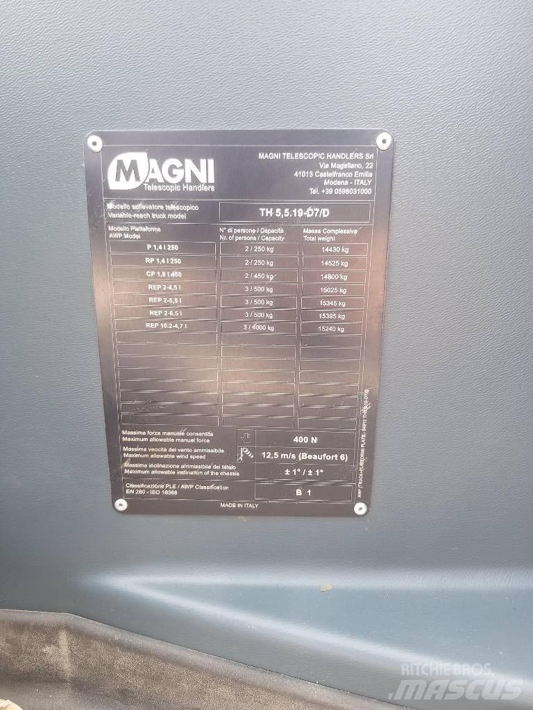 Magni TH 5.5 19 P Verreikers