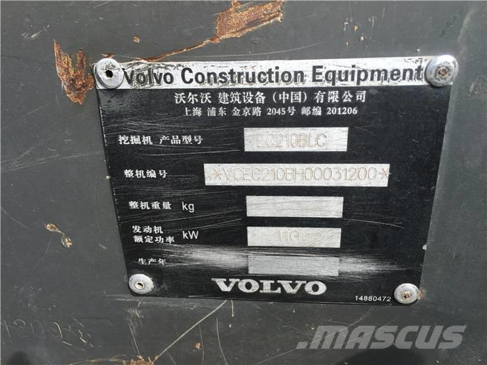 Volvo EC 210 B LC Rupsgraafmachines