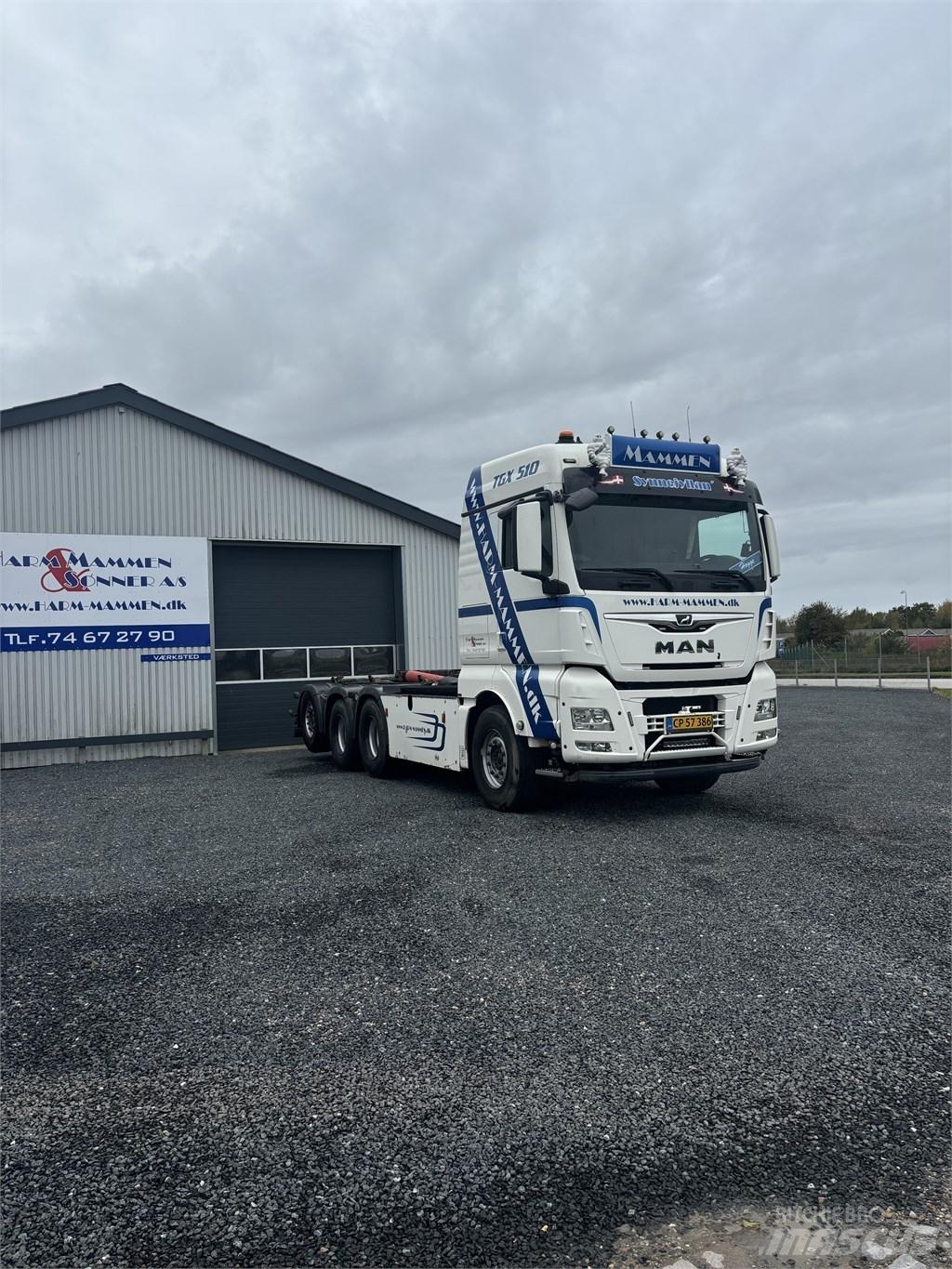 MAN TGX 35.510 Vrachtwagen met containersysteem