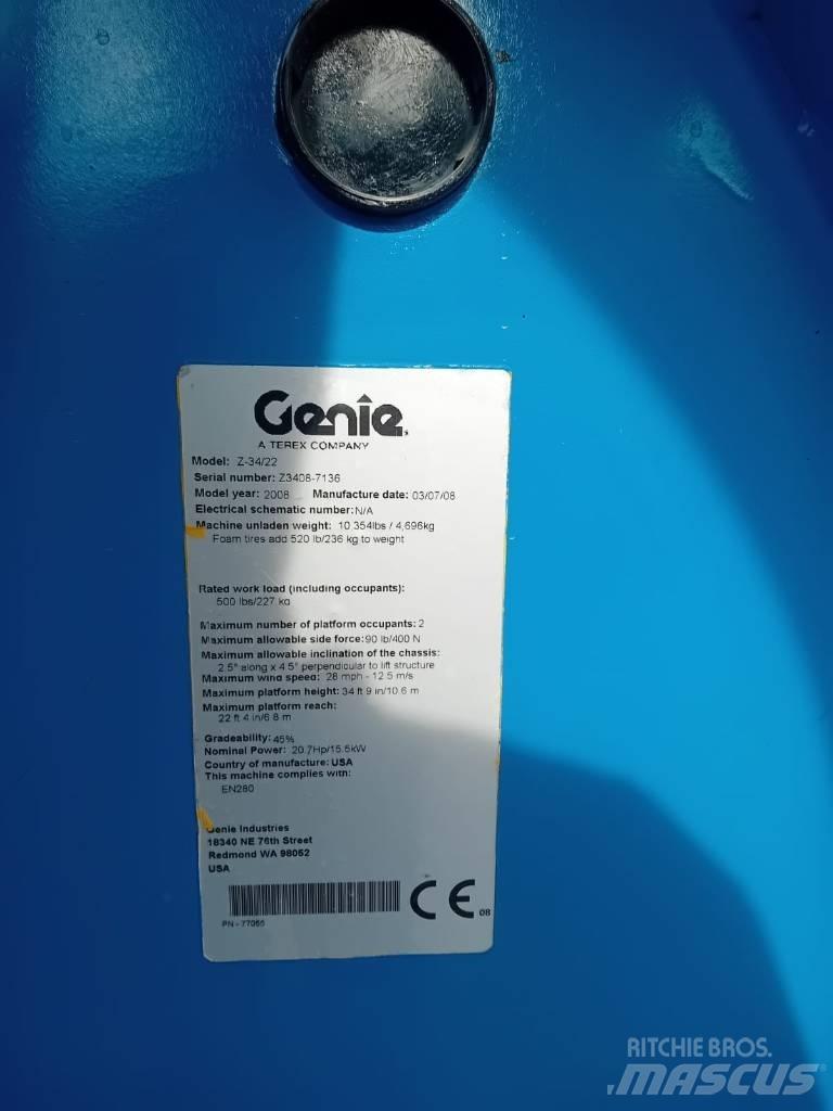 Genie Z 34/22 N Knikarmhoogwerkers