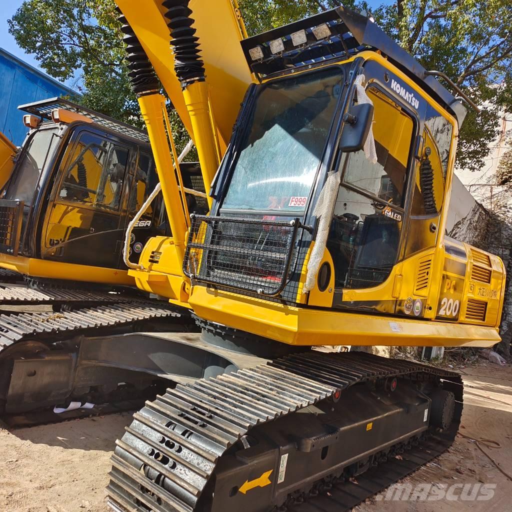 Komatsu PC 200 Rupsgraafmachines