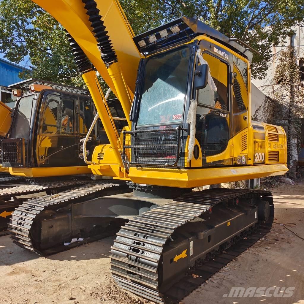 Komatsu PC 200 Rupsgraafmachines