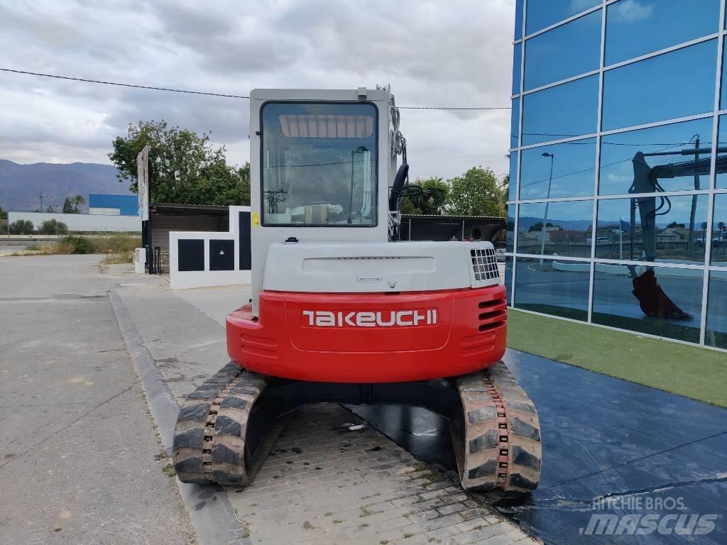 Takeuchi TB 80 FR Minigraafmachines < 7t