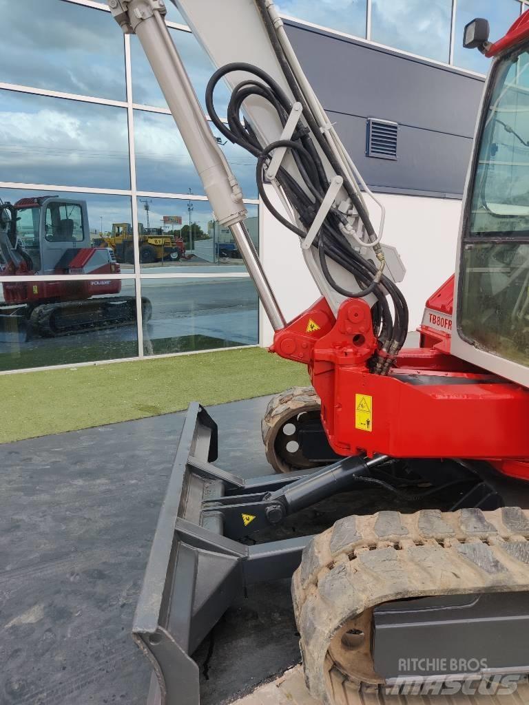 Takeuchi TB 80 FR Minigraafmachines < 7t