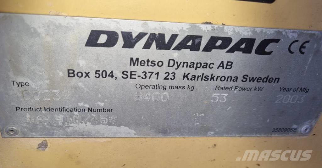 Dynapac CC 232 Duowalsen