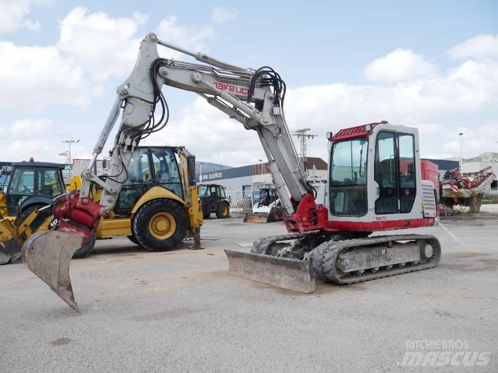 Takeuchi TB 175 Midigraafmachines 7t - 12t