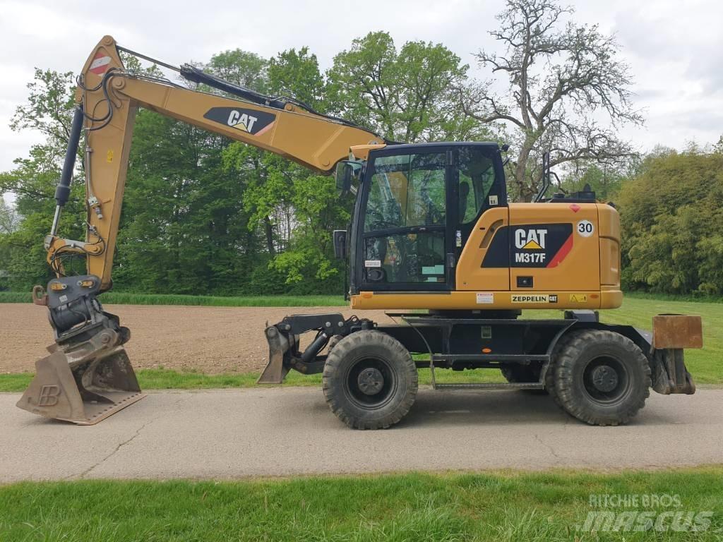 CAT M 317 F Wielgraafmachines