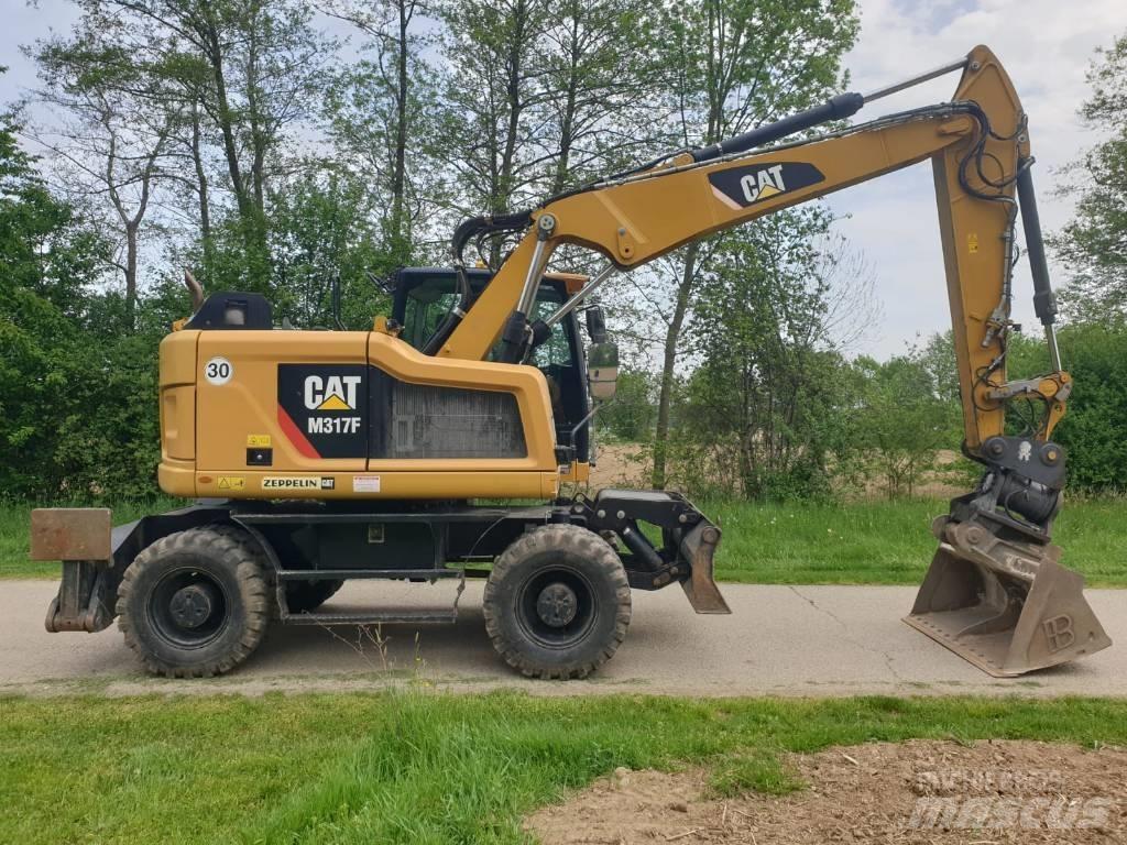 CAT M 317 F Wielgraafmachines