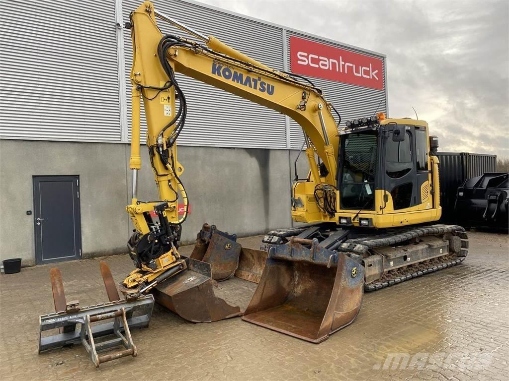 Komatsu PC138US-11 Rupsgraafmachines