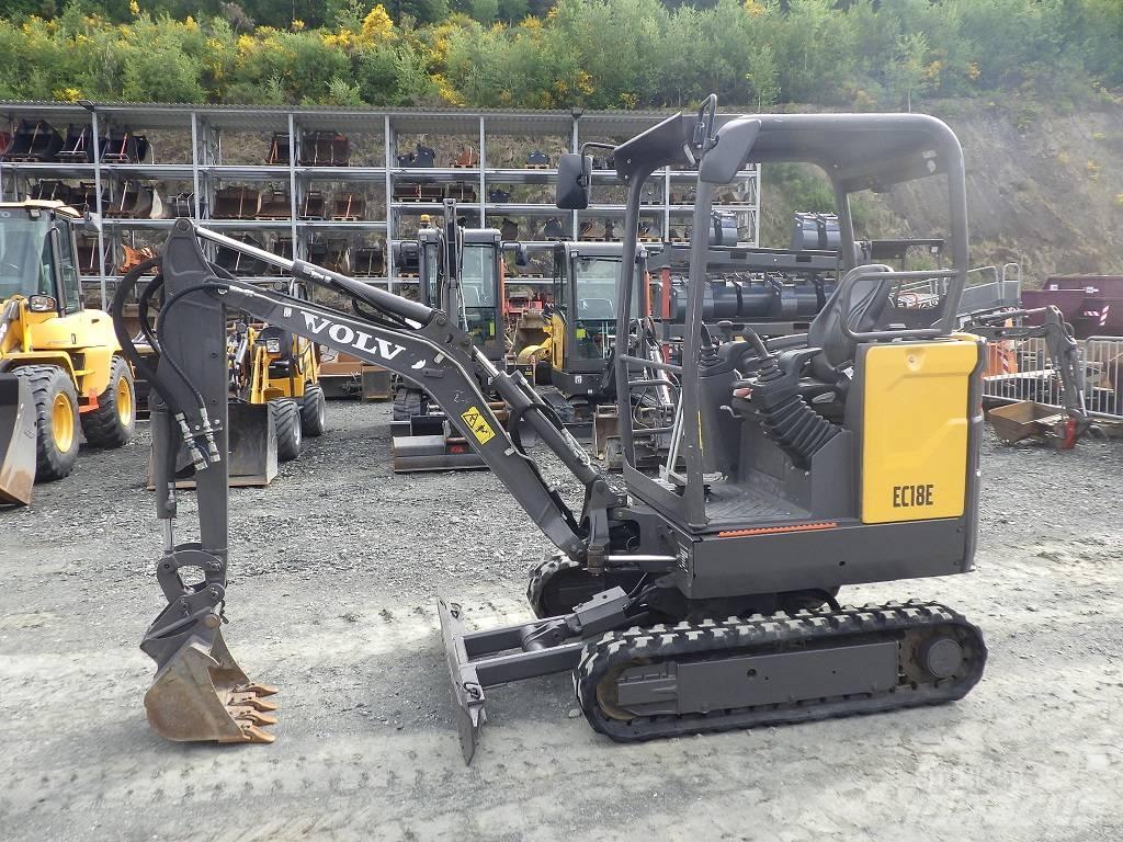 Volvo EC 18 E Minigraafmachines < 7t