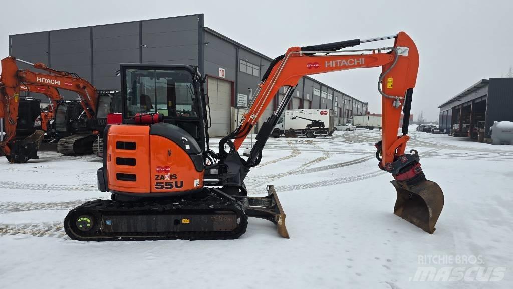 Hitachi ZX 55 U-5 Minigraafmachines < 7t