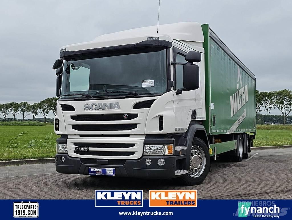 Scania P320 Schuifzeilopbouw