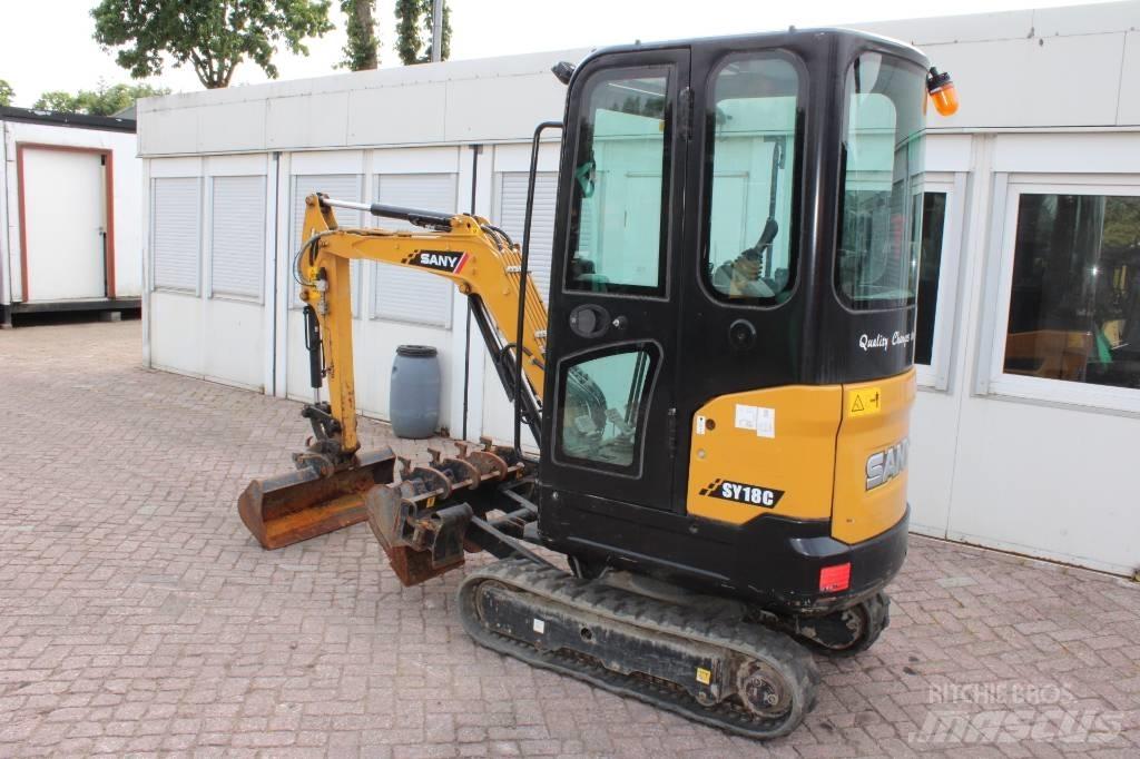 Sany SY 18 C Minigraafmachines < 7t