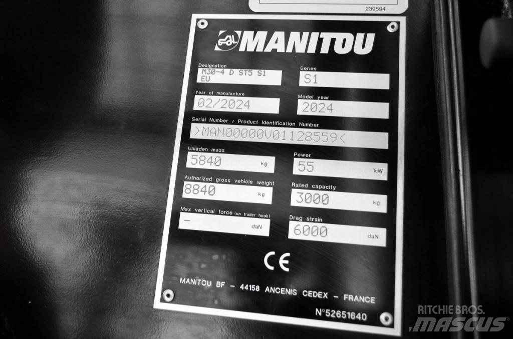Manitou M 30-4 Diesel heftrucks