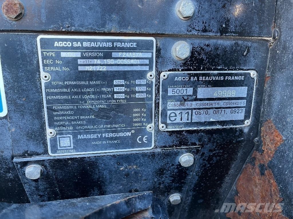 Massey Ferguson 4365 Tractoren