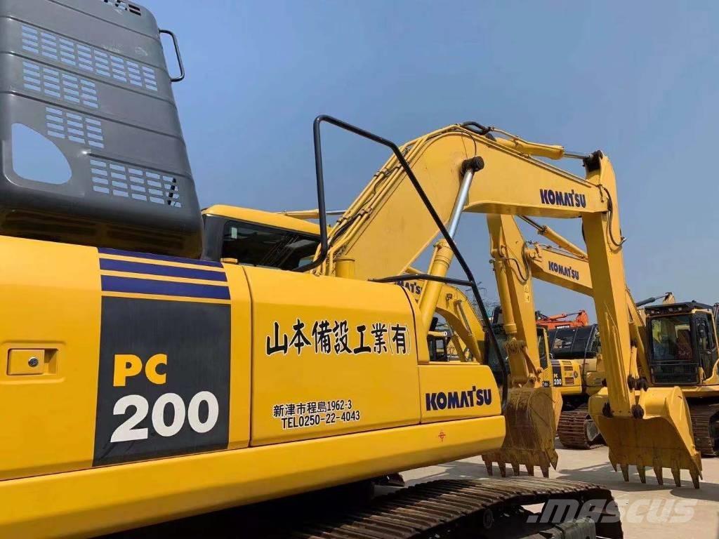 Komatsu PC 200-7 Rupsgraafmachines