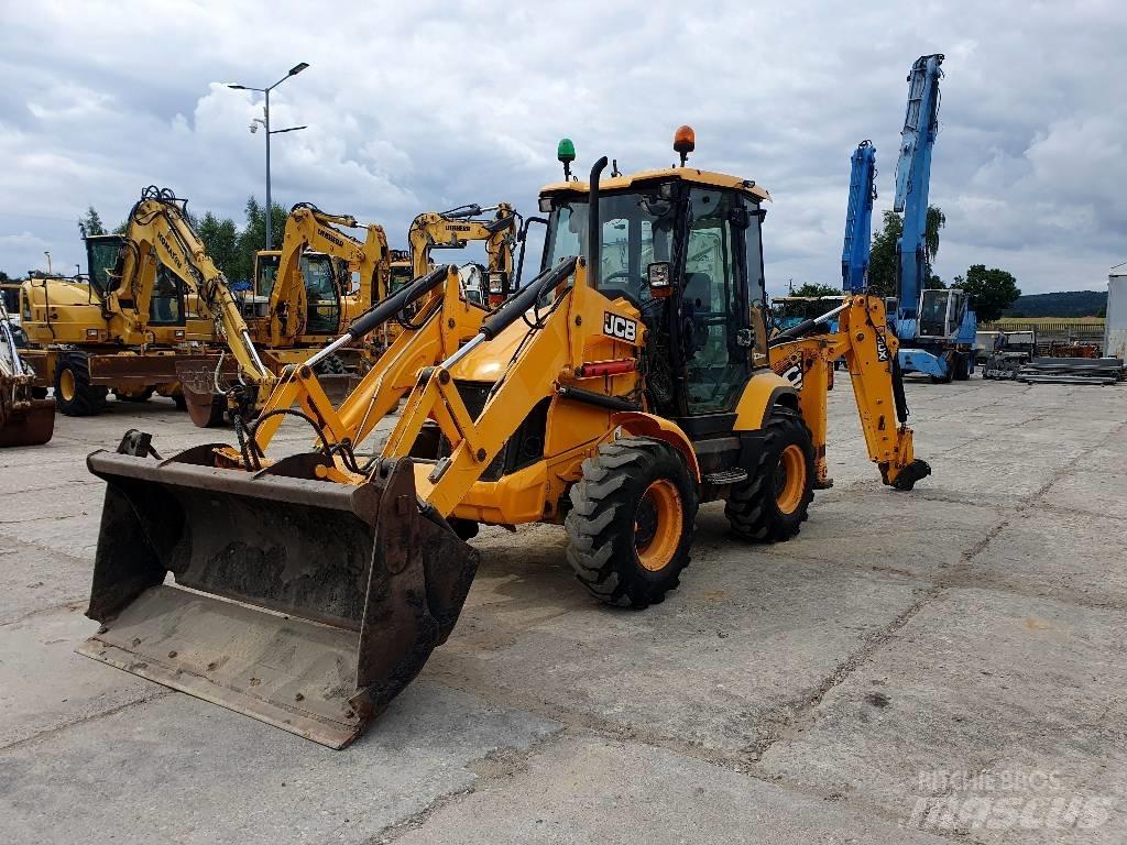 JCB 3 CX compact Graaf-laadcombinaties
