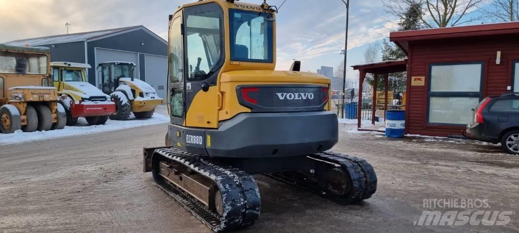 Volvo ECR 88 D Midigraafmachines 7t - 12t