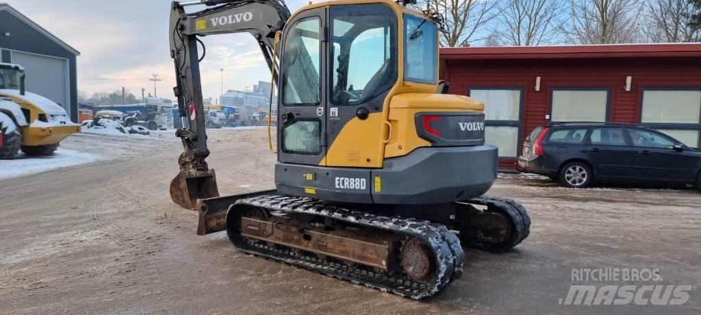 Volvo ECR 88 D Midigraafmachines 7t - 12t