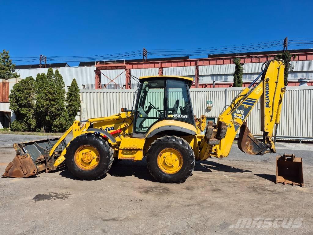 Komatsu WB 150 AWS Graaf-laadcombinaties