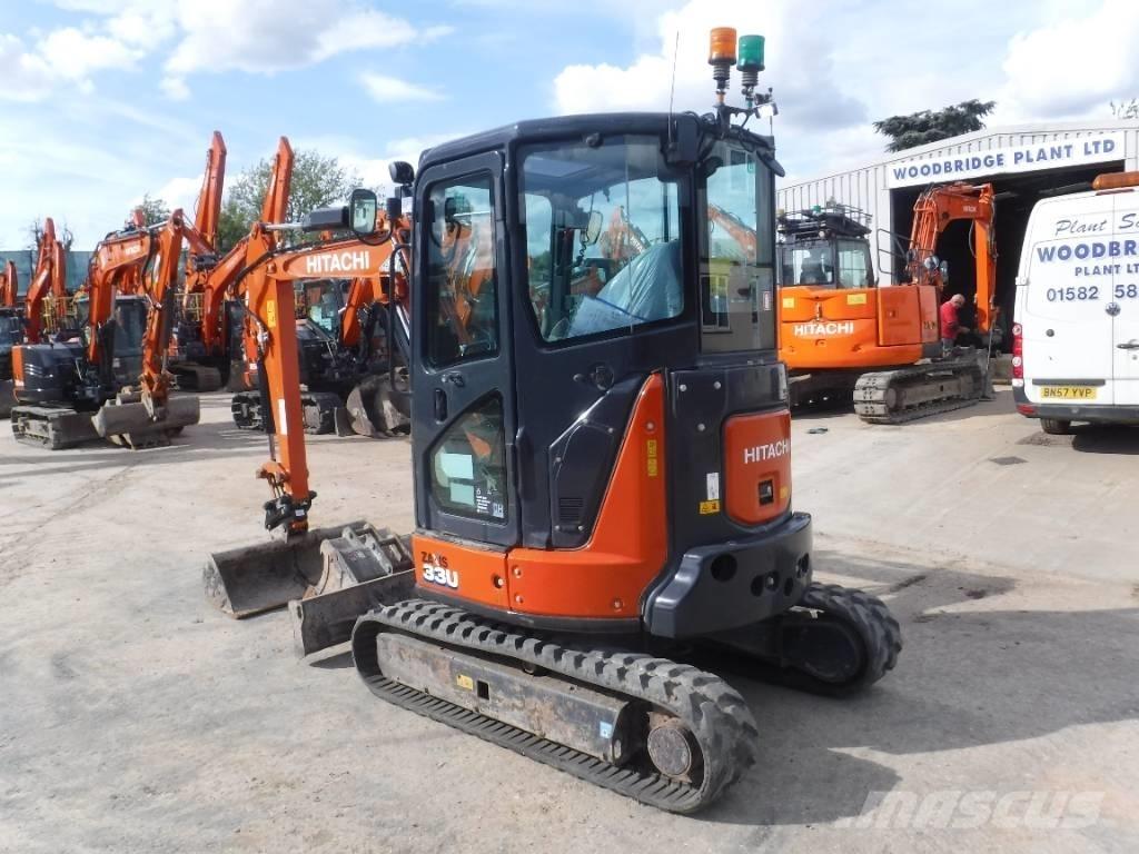 Hitachi ZX 33 U-6 Minigraafmachines < 7t