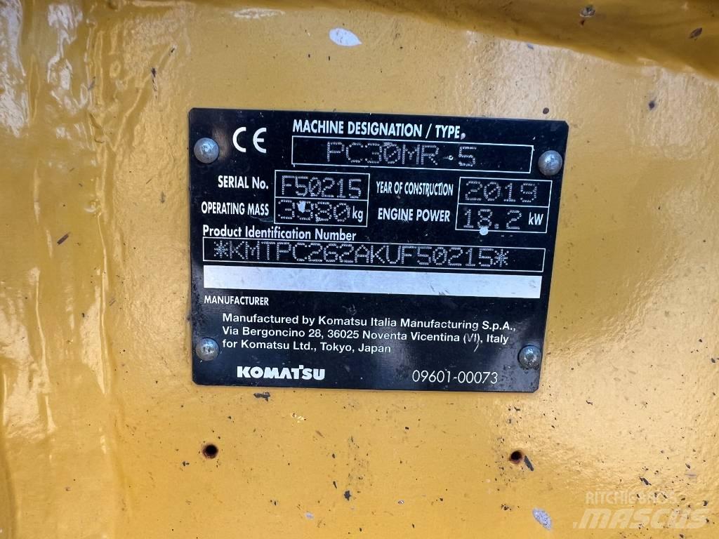 Komatsu PC 30 MR-5 Minigraafmachines < 7t