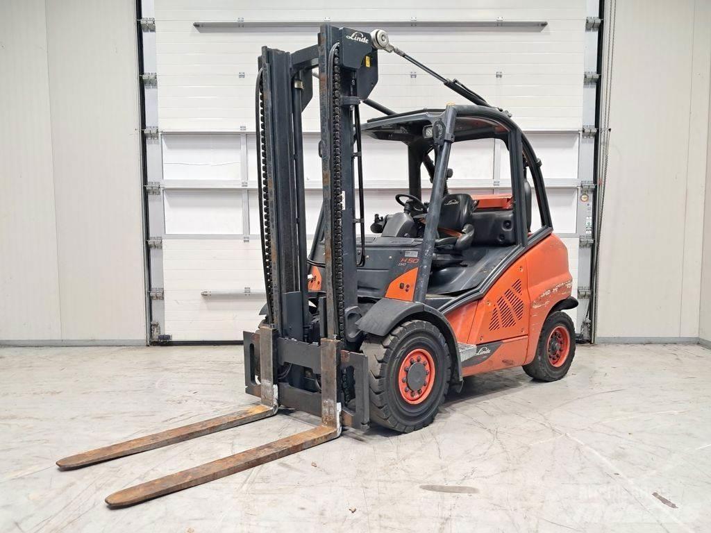 Linde H50T-02 LPG heftrucks