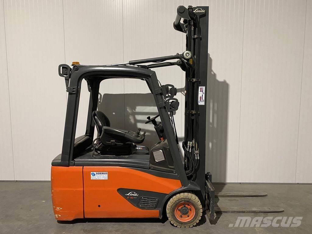 Linde E16L-02 Elektrische heftrucks