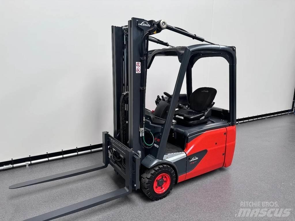 Linde 386 E 16-02 Elektrische heftrucks