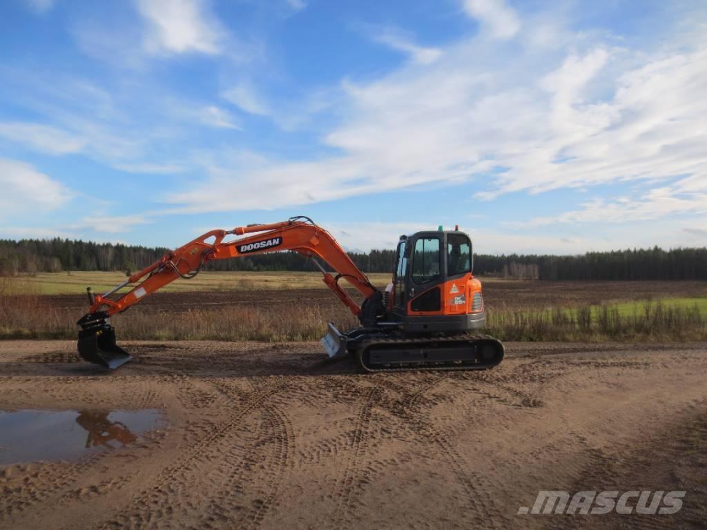 Doosan DX 85 R Midigraafmachines 7t - 12t