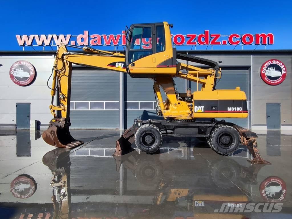 CAT M 318 C Wielgraafmachines