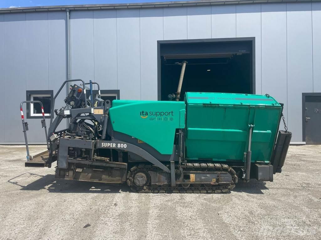 Vögele Super 800 Asfaltafwerkmachines