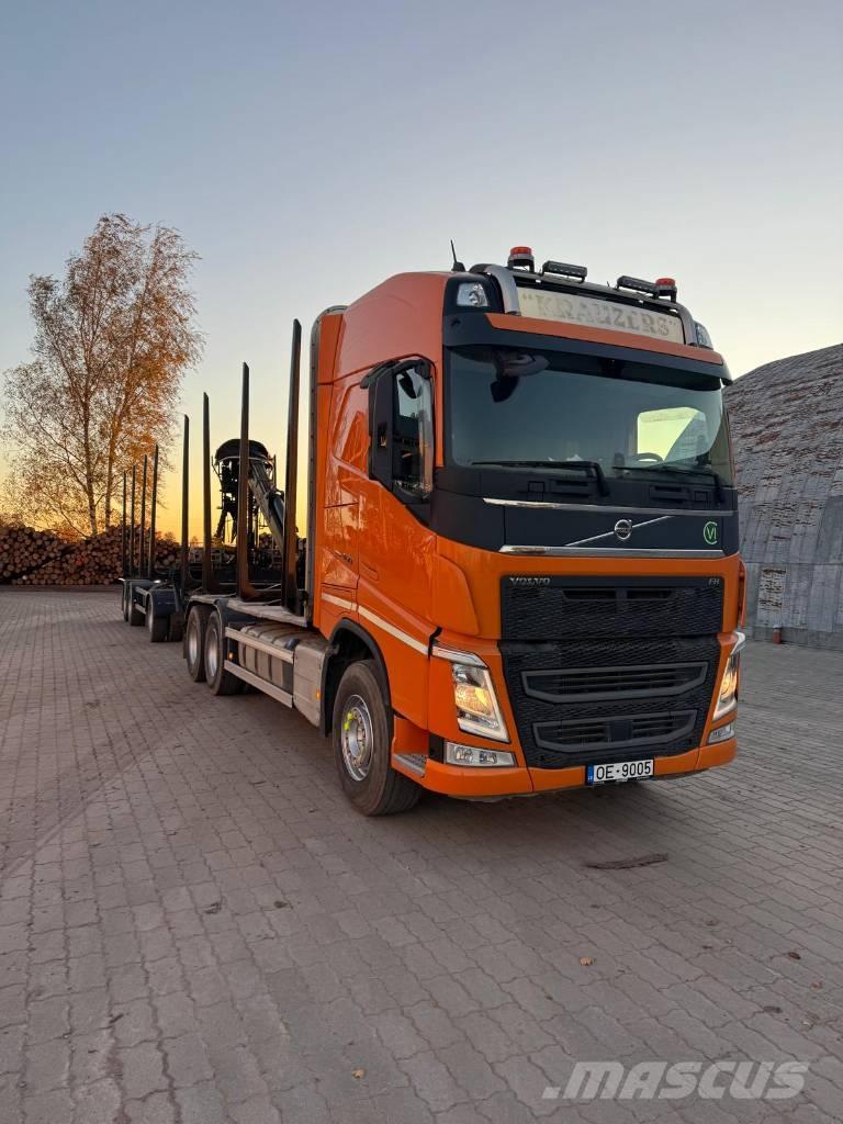 Volvo FH 650 Hout-Bakwagens