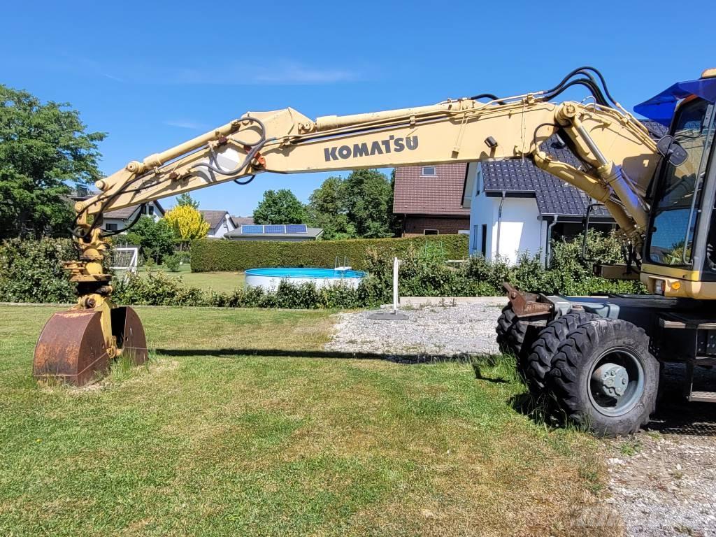 Komatsu PW160 ES-6K Wielgraafmachines
