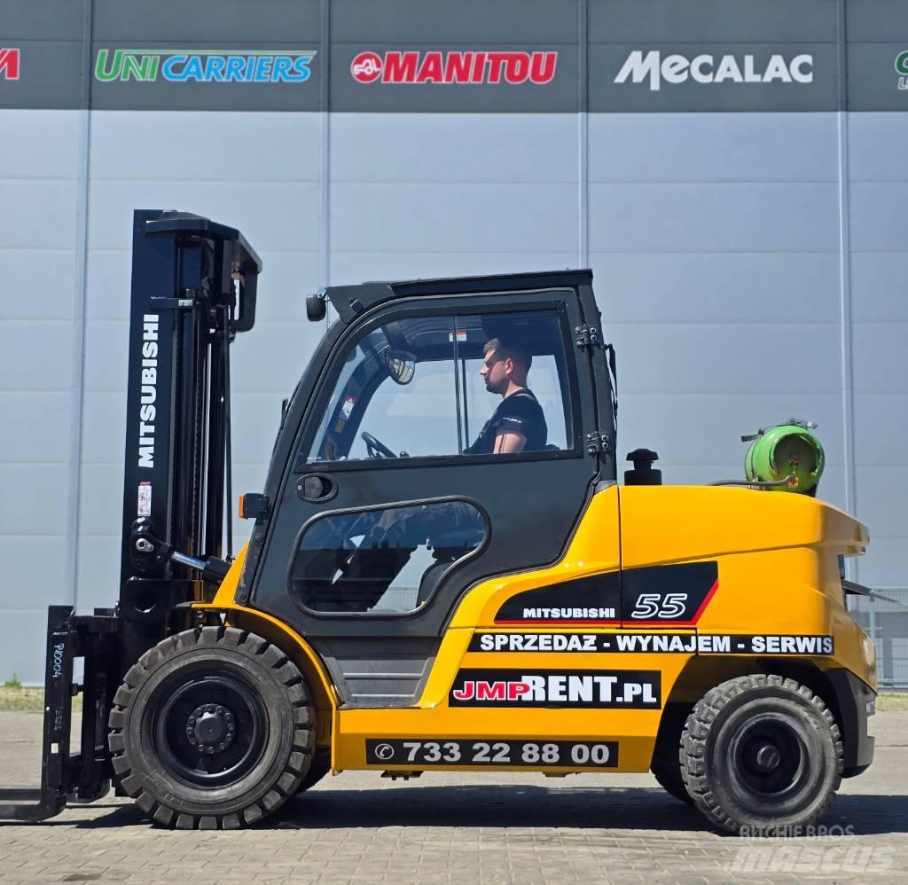 Mitsubishi FG 55 NT LPG heftrucks
