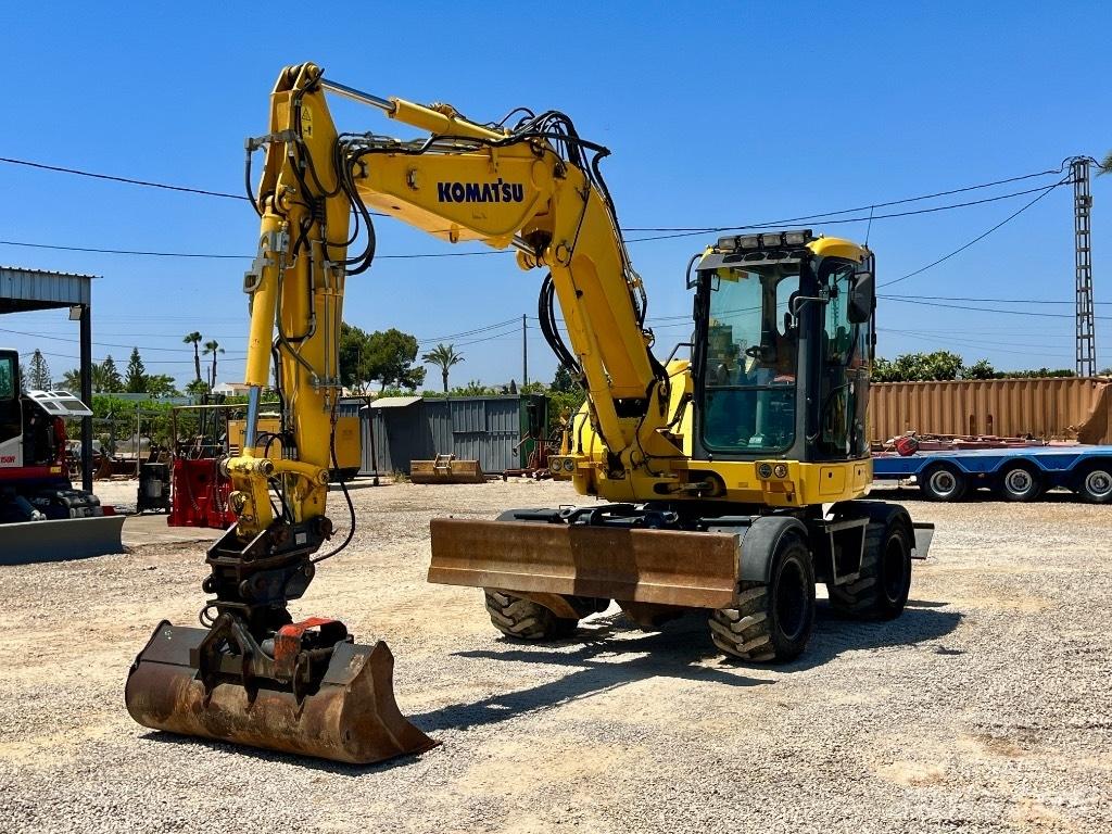 Komatsu PW 98 MR Wielgraafmachines
