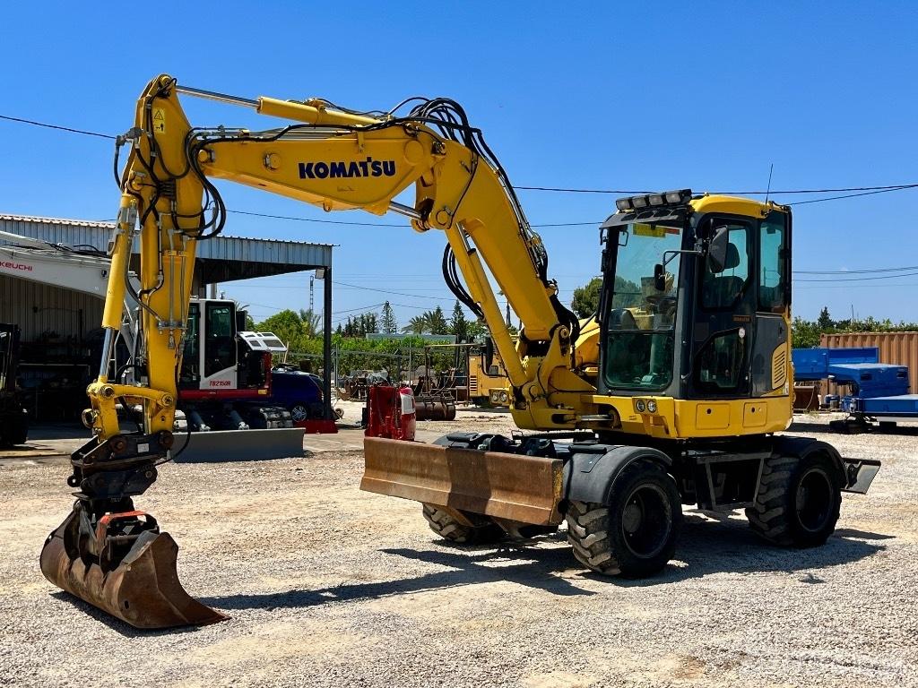 Komatsu PW 98 MR Wielgraafmachines