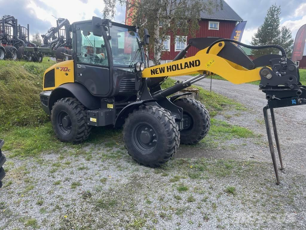 New Holland W70C Wielladers