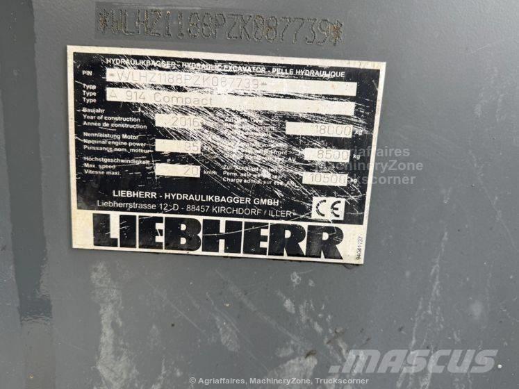 Liebherr A 914 Wielgraafmachines