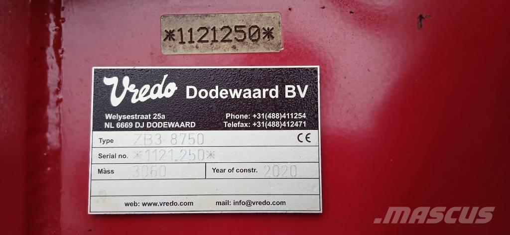 Vredo ZB3.8750 Andere bemestingsmachines