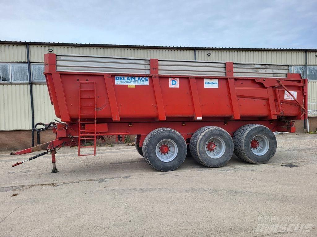 Delaplace 33 ton Kipperaanhangers