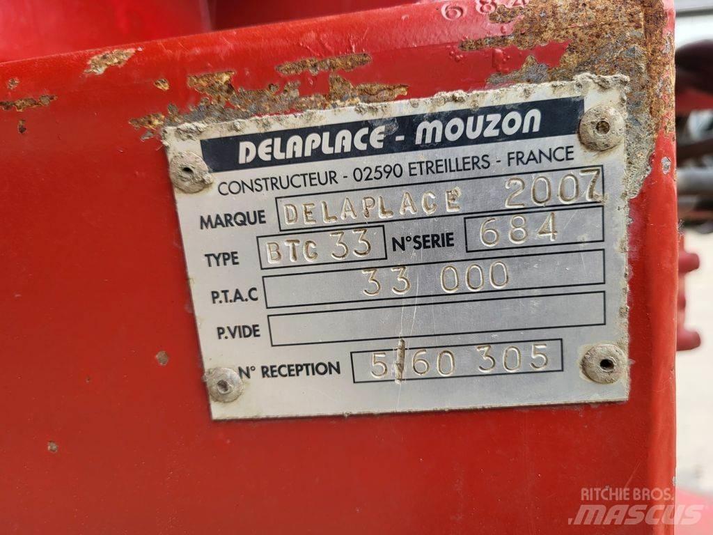 Delaplace 33 ton Kipperaanhangers