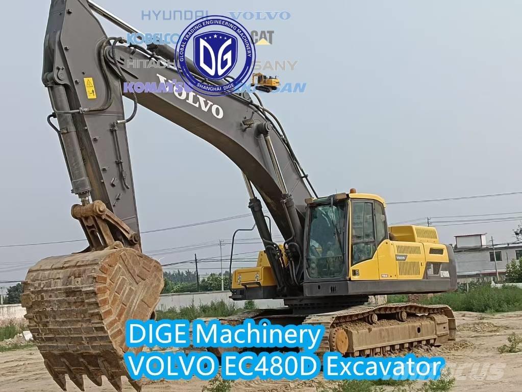 Volvo EC 480 D Rupsgraafmachines