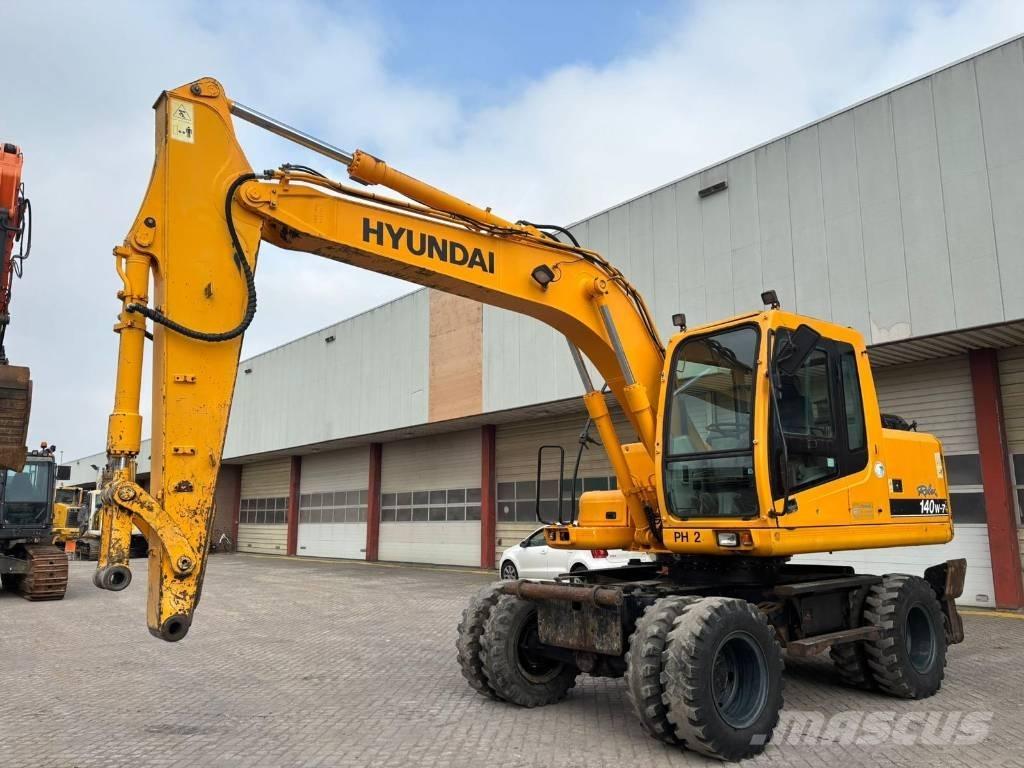 Hyundai 140W-7 Wielgraafmachines
