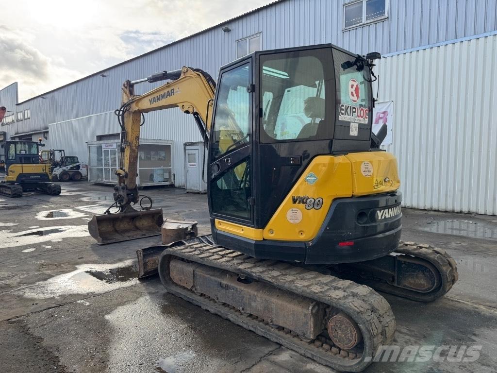 Yanmar VIO80 (AH335) Midigraafmachines 7t - 12t