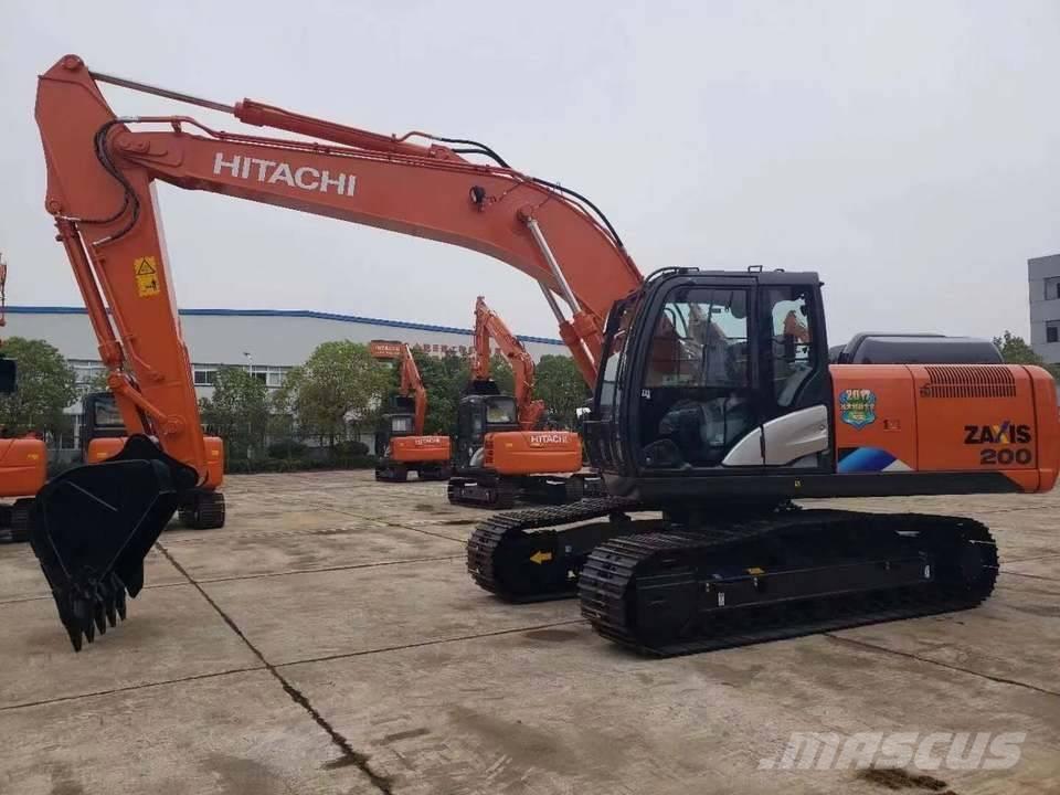 Hitachi zx200 Rupsgraafmachines