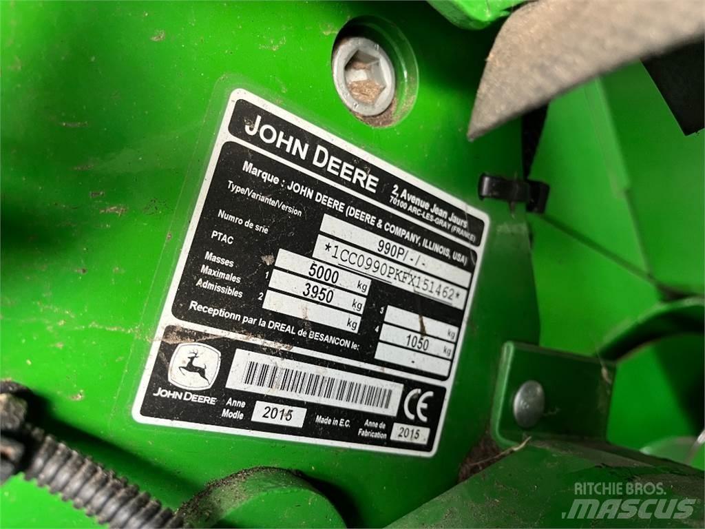 John Deere 990 Ronde-balenpersen