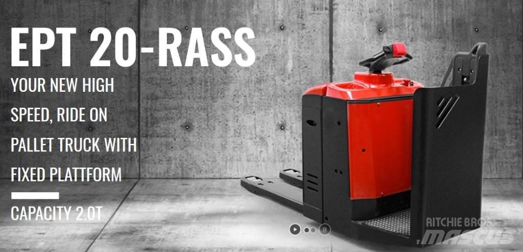 EP EPT 20-RASS Pallettruck met meerij platform