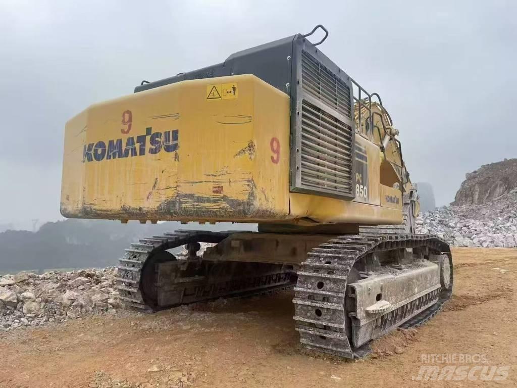 Komatsu pc850 Rupsgraafmachines